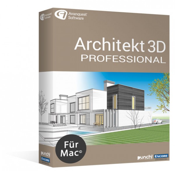 Avanquest Architect 3D 20 Professional | pro MAC